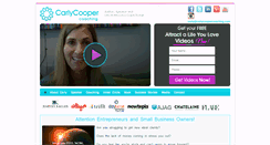 Desktop Screenshot of carlycoopercoaching.com